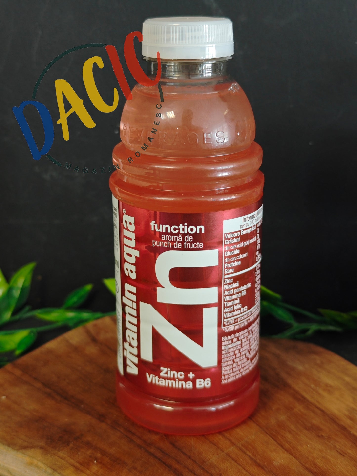 Vitamin Aqua Zn+ Pumn de Fructe 0,6 L