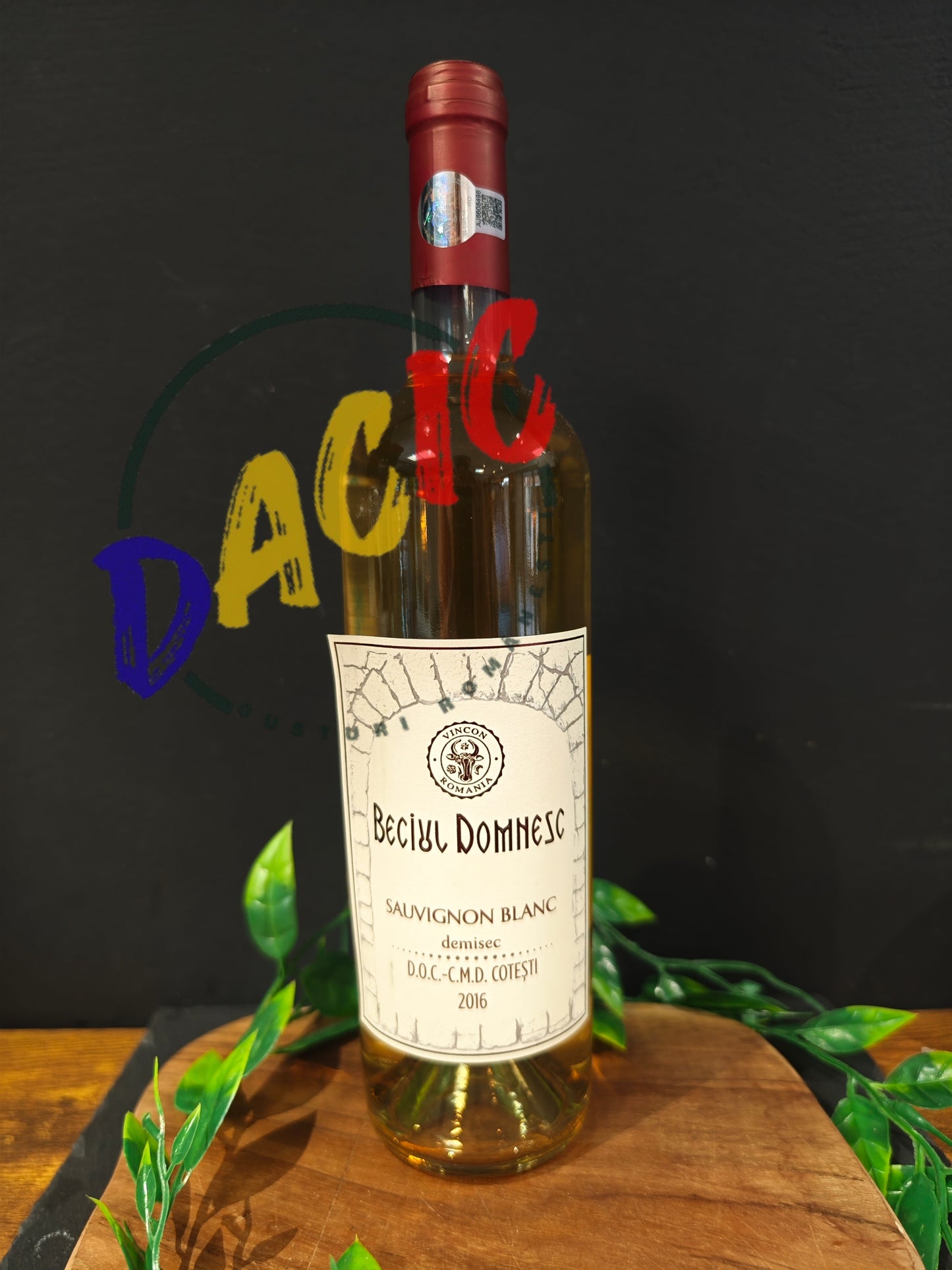 Beciul Domnesc Sauvignon Blanc 0,75 L – Vin blanc demi-sec