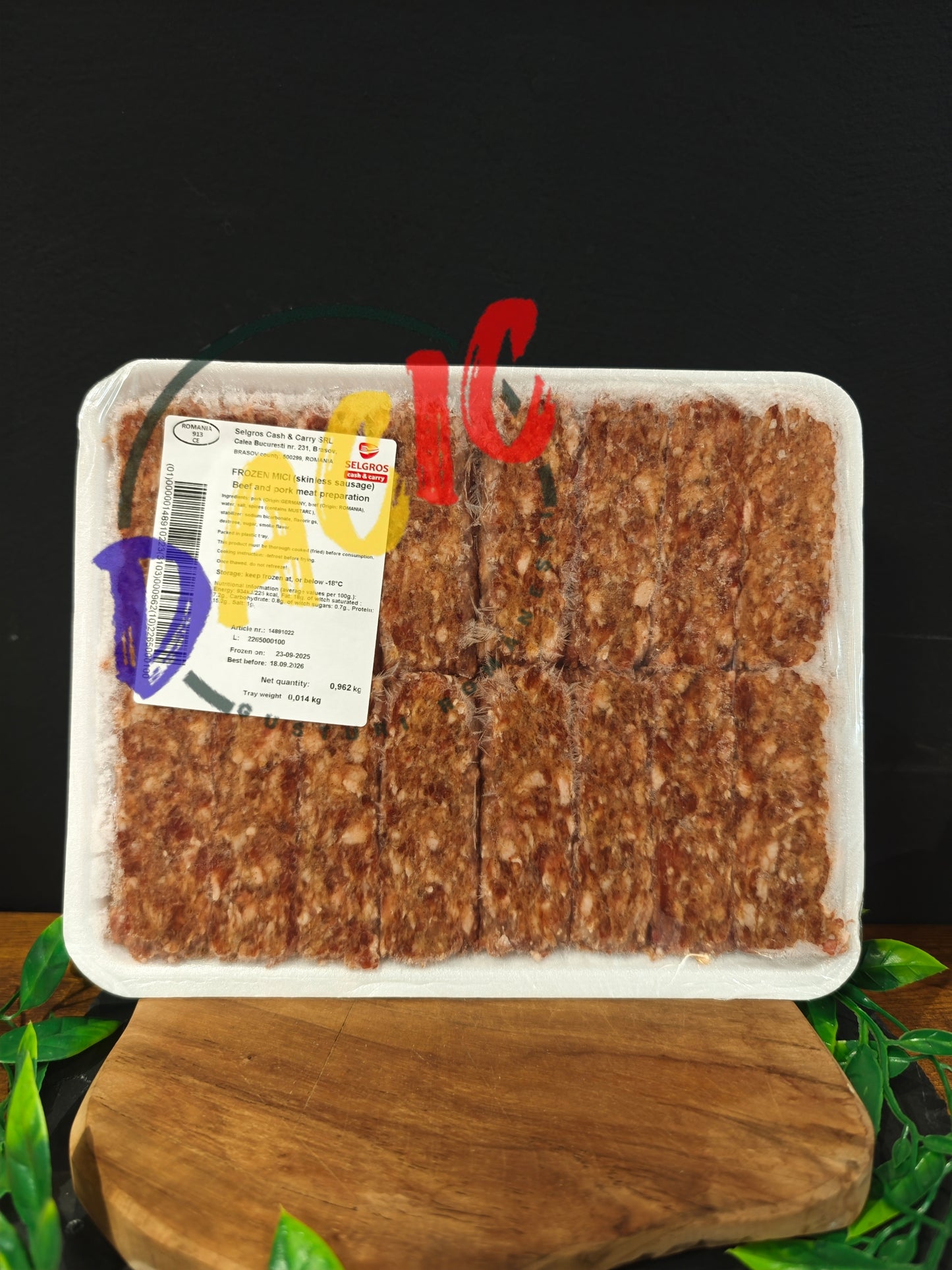 PETITS SELGROS DE PORC ET DE BŒUF ~1KG