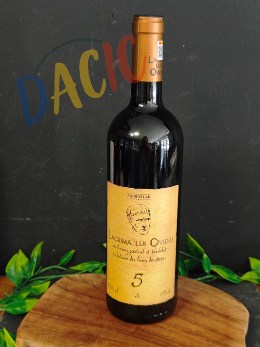 Lacrima lui Ovidiu Alb 0,75 L – Vin alb licoros