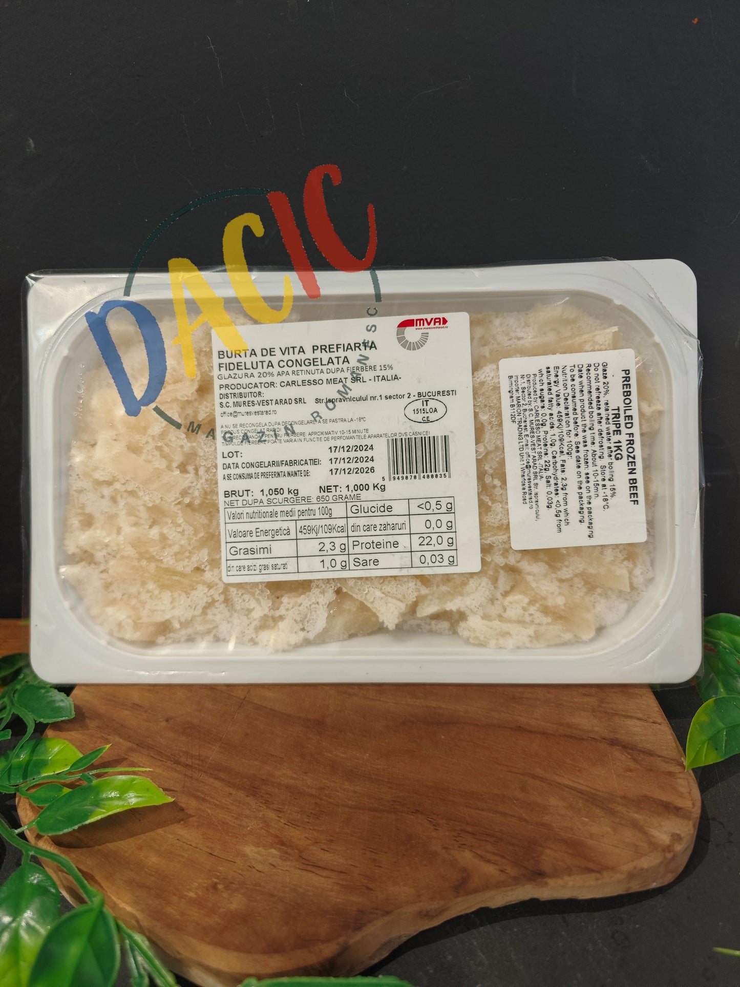 Poitrine de bœuf précuite 1 kg