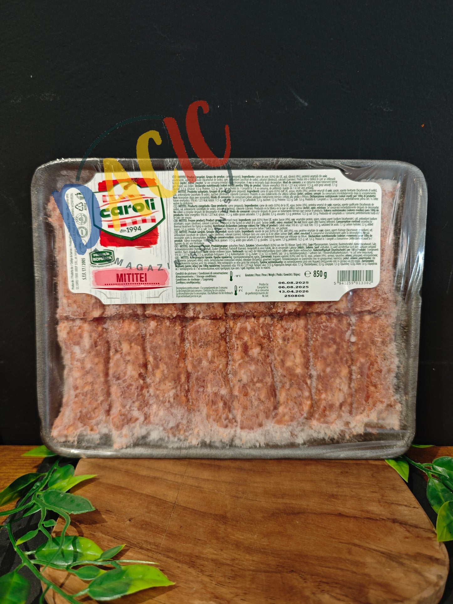 Petit porc Caroli 850 g