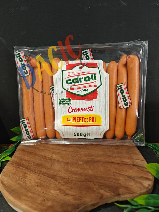 CAROLI CREMWURSTI DE PUI 500 g