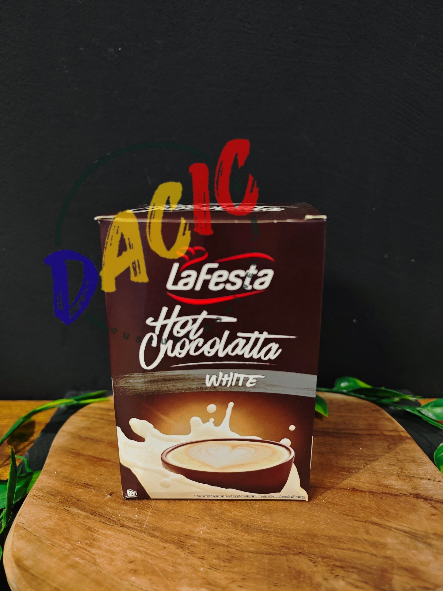 Chocolat chaud blanc « À la fête » (paquet de 10 x 25 g)