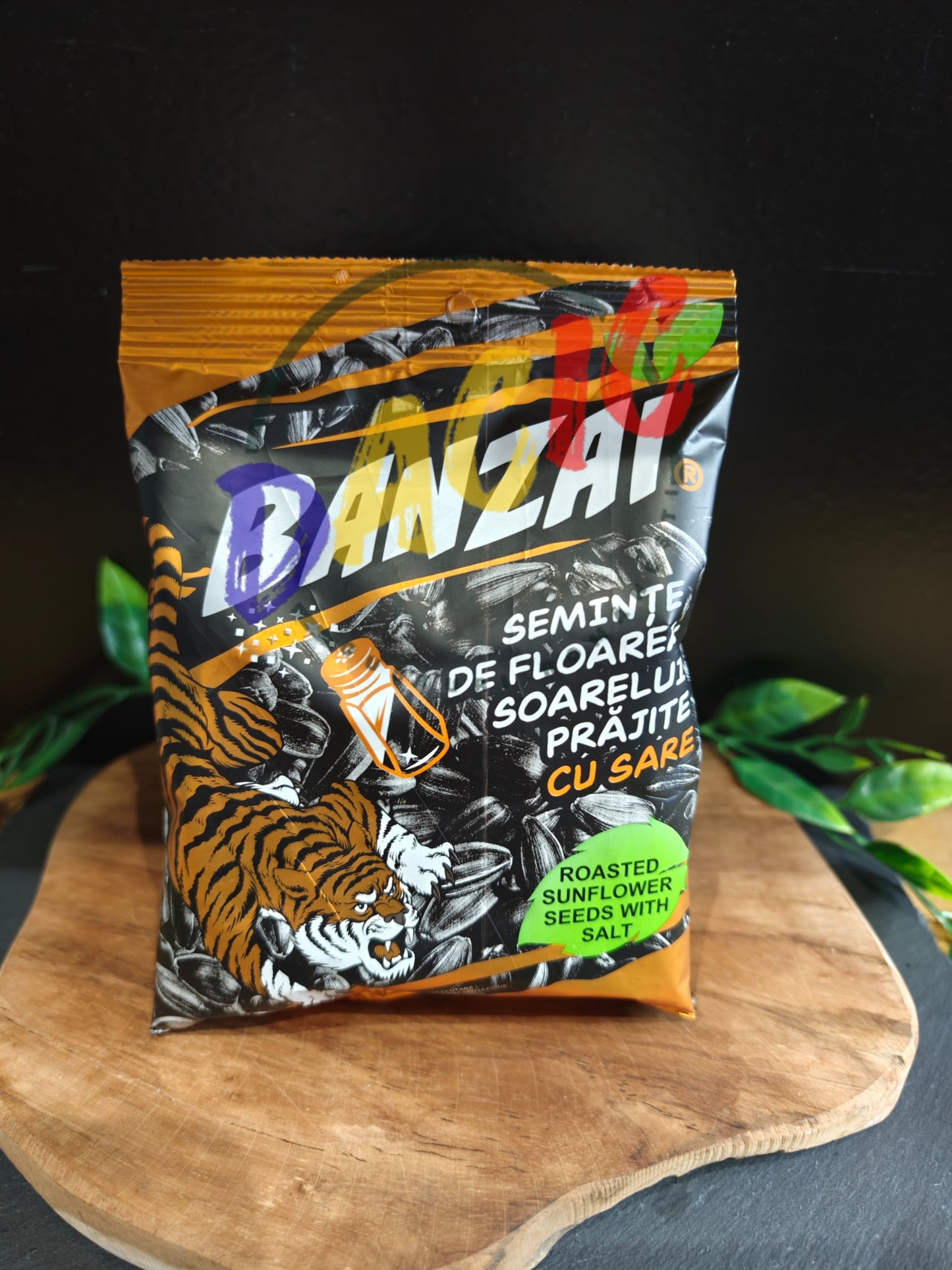 BANZAI SEMINTE NEGRE CU SARE 100G