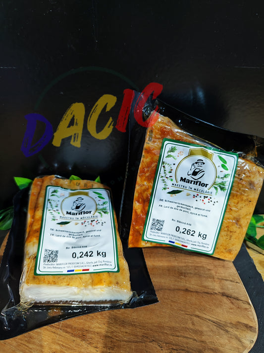 SLANINA AFUMATA MARIFLOR ~0.230KG - portion de 0,230 Kg